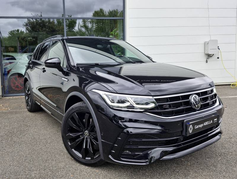 VOLKSWAGEN TIGUAN II 2.0 TDI 150 R-LINE EXCLUSIVE DSG7 OCCASION ATTELAGE ESCAMOTABLE /  HARMAN KARDON / TOIT OUVRANT / CUIR / CAMERA 360°/ FULL CUIR PRES DE TOULOUSE A PLAISANCE DU TOUCH EN OCCITANIE